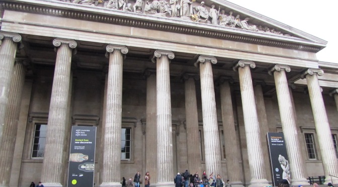 The British Museum – a fleeting visit.